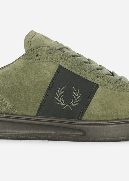 Fred Perry Schoenen  Suede - laurel wreath green limestone 