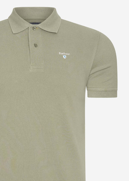 Barbour Polo's  Sports polo - dusty green 