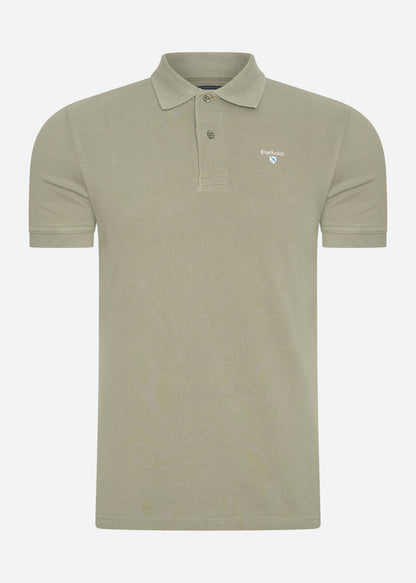 Barbour Polo's  Sports polo - dusty green 