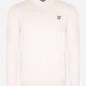Lyle & Scott Truien  Cotton merino long sleeve knitted polo - cove 