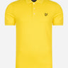Lyle & Scott Polo's  Plain polo shirt - yellow scorch 