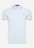 Fred Perry Polo's  Twin tipped fred perry shirt - lightice warmgrey 