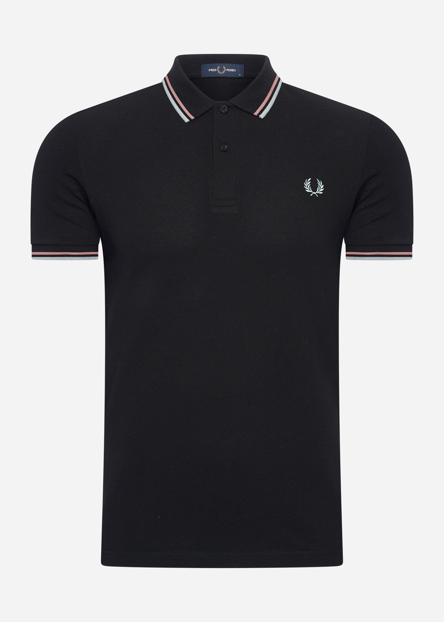 Fred Perry Polo's  Twin tipped fred perry shirt - black crlhet slvbl 