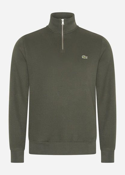 Lacoste Truien  Sweater half zip - sapwood 