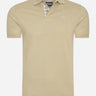 Barbour Polo's  Tartan pique polo - washed stone 