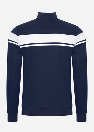 Sergio Tacchini Vesten  Damarindo track top - blue white 