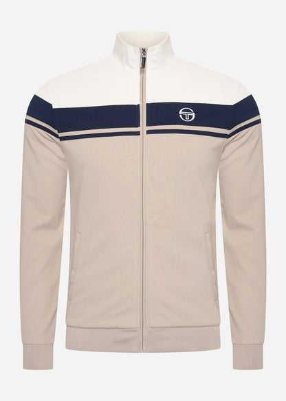 Sergio Tacchini Vesten  Damarindo track top - light white 