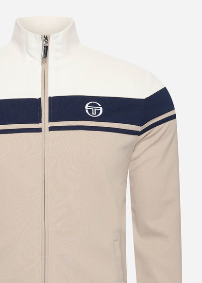 Sergio Tacchini Vesten  Damarindo track top - light white 