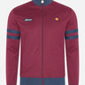 Ellesse Vesten  Roma track top - burgundy 