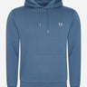 Fred Perry Hoodies  Tipped hooded sweatshirt - midnight blue light ice 