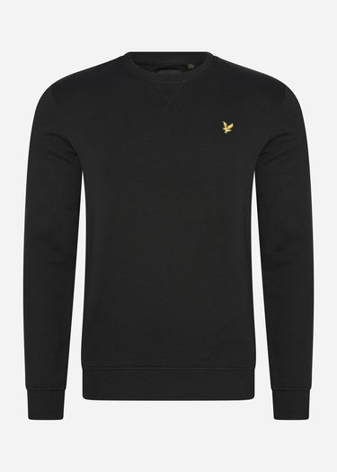 Lyle & Scott Truien Bundle crew neck sweatshirt - jet black - gunmetal