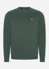 Lyle & Scott Truien  Crew neck sweatshirt - argyle teal 