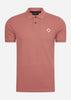 MA.Strum Polo's  SS pique polo - brick dust 