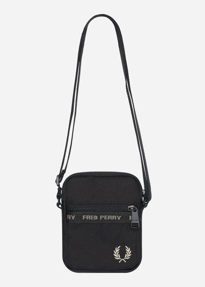 Fred Perry Tassen  Fp taped side bag - black warm grey 