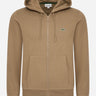 Lacoste Vesten  Zip through hoodie - cookie 