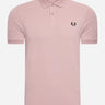 Fred Perry Polo's  Plain fred perry shirt - dusty rs pink black 