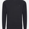 Lyle & Scott Truien  Tonal eagle crew neck sweatshirt - jet black 