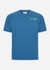 Lacoste T-shirts  Lacoste backprint tee - globe 