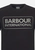 Barbour International T-shirts  Essential large logo tee - black pewter 