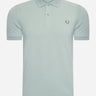 Fred Perry Polo's  Plain fred perry shirt - slvrblue dkcaram 