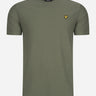 Lyle & Scott T-shirts  Ridge t-shirt - journey olive 