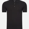 Lyle & Scott Polo's  Tonal eagle polo shirt - jet black 