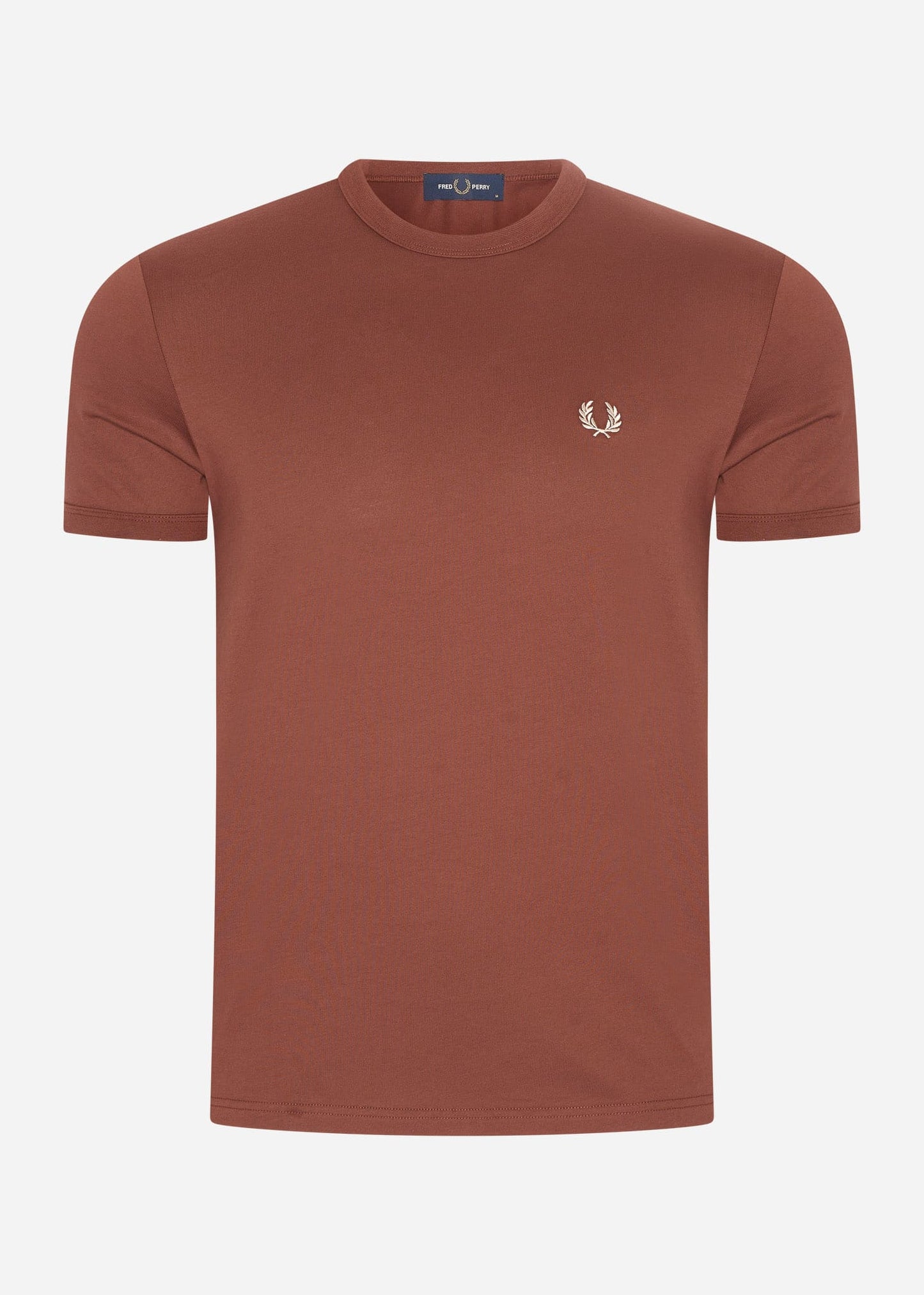 Fred Perry T-shirts  Ringer t-shirt - whisky brown 