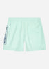 Barbour International Zwembroeken  Large logo swim short - green fig 