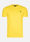 Lyle & Scott T-shirts  Plain t-shirt - yellow scorch 