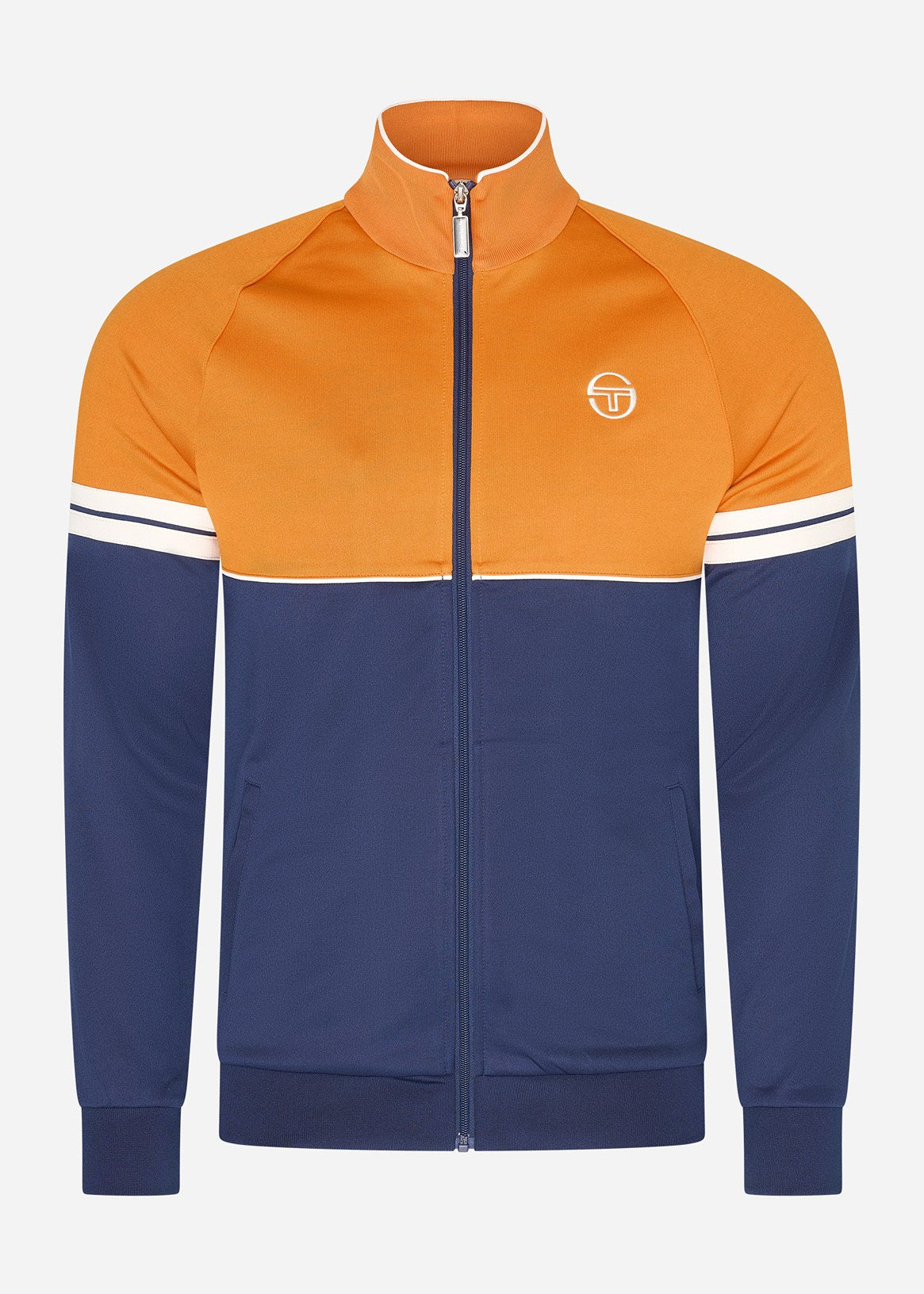 Sergio Tacchini Vesten  Orion track top - marmalade maritime blue gardenia 