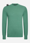 MA.Strum Truien  Crew neck knit - loden frost 