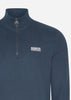 Barbour International Truien  Essential half zip sweat - international navy 