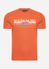 Napapijri T-shirts  Aylmer t-shirt - orange burnt 