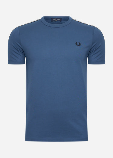 Fred Perry T-shirts  Taped ringer t-shirt - midnight blue 