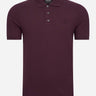 Lyle & Scott Polo's  Tonal eagle polo shirt - burgundy 