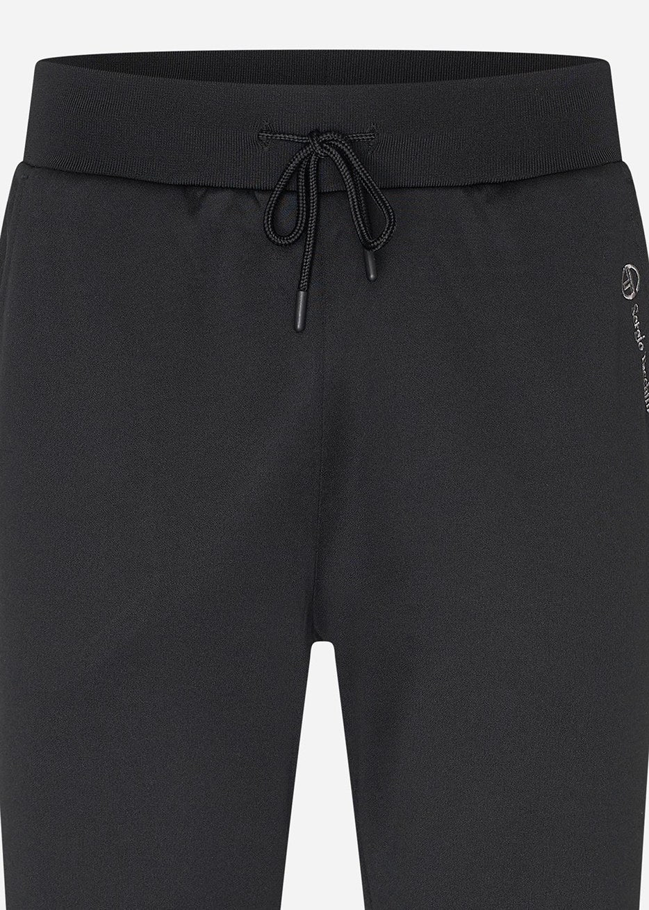 Sergio Tacchini Jogginbroeken  Blow pants - black quiet shade 