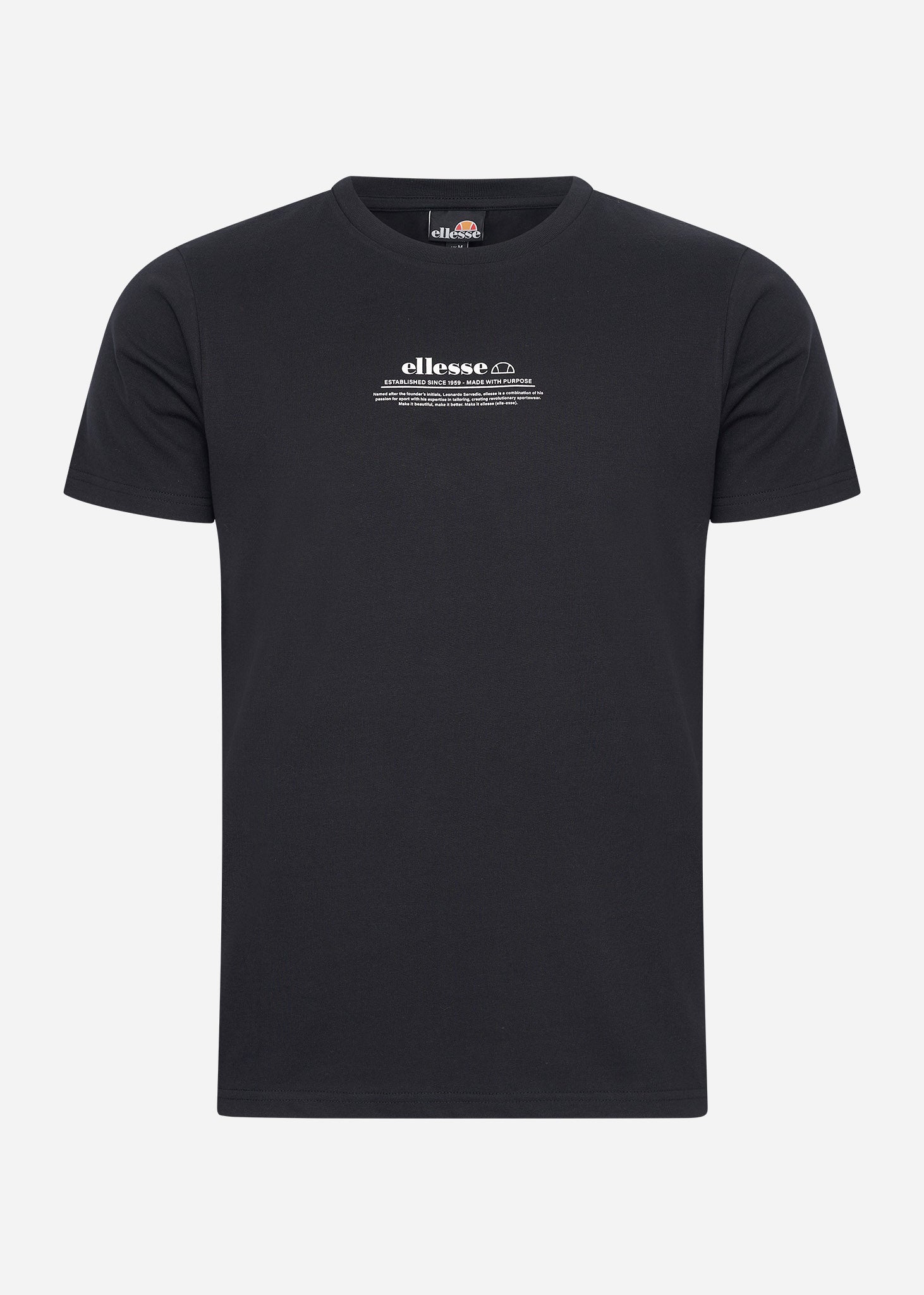 Ellesse T-shirts  Russano tee - black 