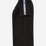 Lacoste T-shirts  Contrast stripe t-shirt - black 