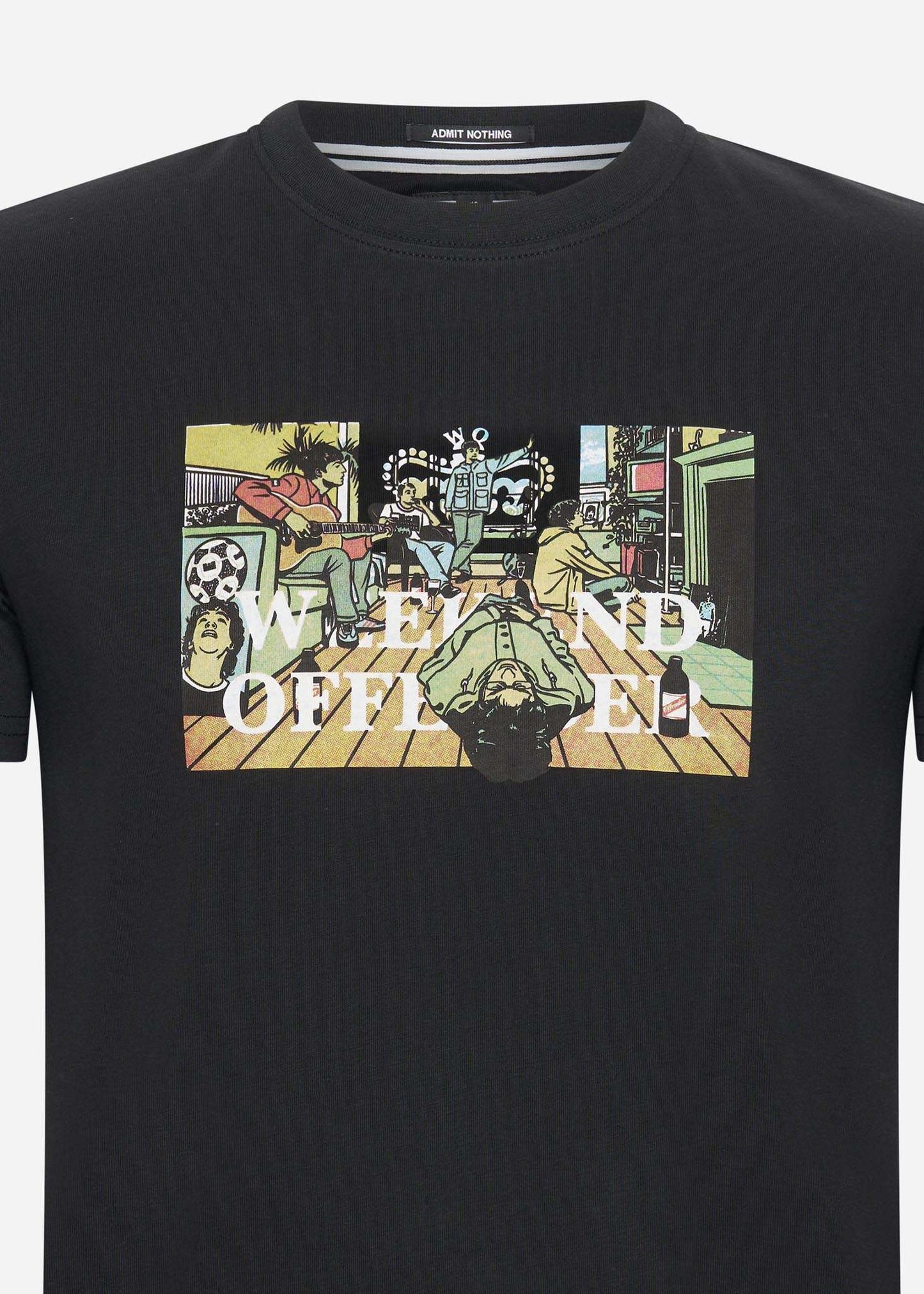 Weekend Offender T-shirts  Stratford Avenue - Black 