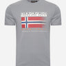 Napapijri T-shirts  Kreis t-shirt - grey owl 