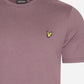 Lyle & Scott T-shirts  Plain t-shirt - highland mauve 