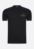 Fred Perry T-shirts  Loopback jersey pocket t-shirt - black 