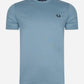 Fred Perry T-shirts  Ringer t-shirt - ash blue 