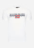 Napapijri T-shirts  Aylmer t-shirt - bright white 