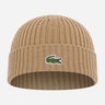 Lacoste Mutsen Beanie - cookie
