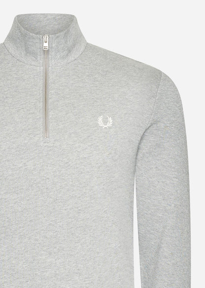 Fred Perry Truien 3 Pack half zip sweatshirt - navy - whisky brown porridge marl - steel marl