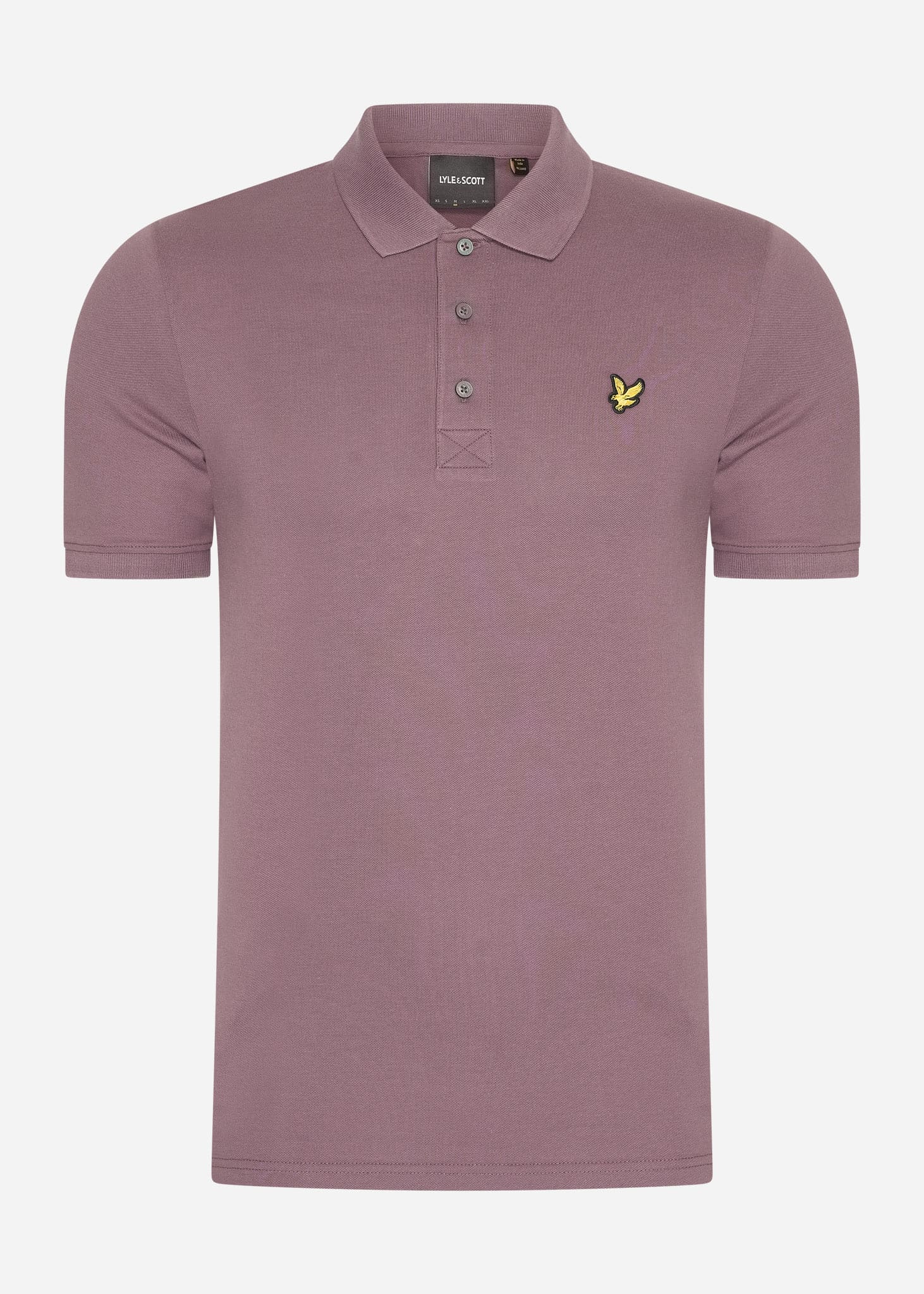 Lyle & Scott Polo's  Plain polo shirt - highland mauve 