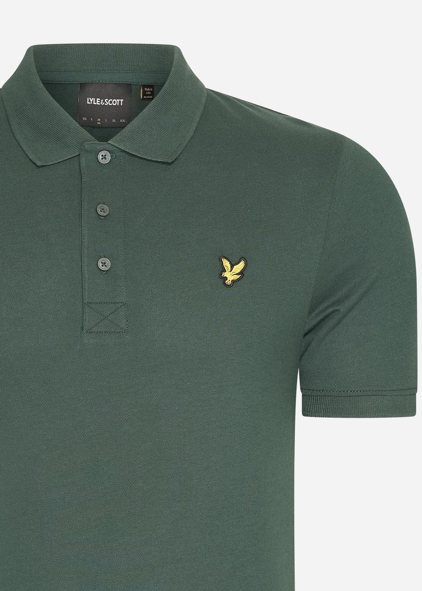 Lyle & Scott Polo's  Plain polo shirt - argyle teal 