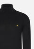 Lyle & Scott Truien  Cotton merino turtleneck jumper - jet black 