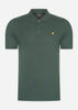 Lyle & Scott Polo's  Plain polo shirt - argyle teal 